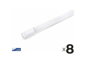 4049702711766 - V-tac - LED-Röhre VT-152 high lumen eek e 22 w 3000 lm G13 4000 k 150 cm 8 Stück