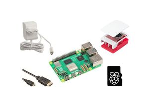 4049702712275 - 5 Starter-Set 4 gb weiß - Raspberry Pi