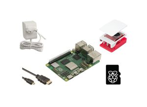 4049702712282 - 5 Starter-Set 8 gb weiß - Raspberry Pi