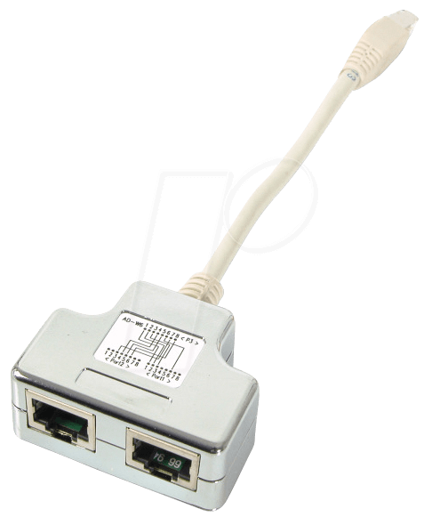 4049759022310 - Efb Elektronik - efb Cablesharing Adapter Cat5 10 100BT RJ45 K5126015