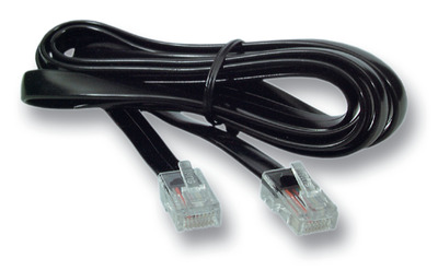 4049759055042 - Modularkabel schwarz 2 x RJ45 (8 8) -- Stecker 11 100 m