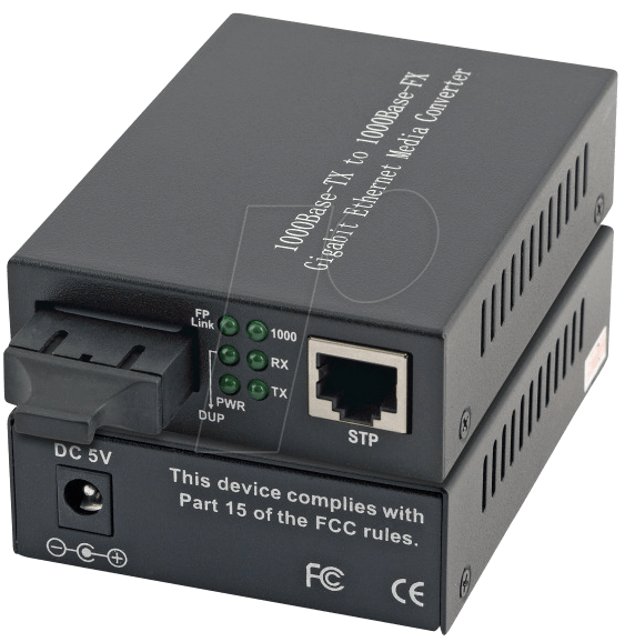 4049759057947 - EFB-Elektronik EL027V2 - Medienkonverter - 10Mb LAN 100Mb LAN GigE