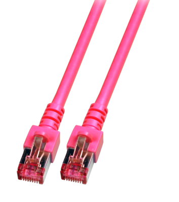4049759063320 - EFB-Elektronik patch cable - 025 m - magenta - Rosa - 025 meter