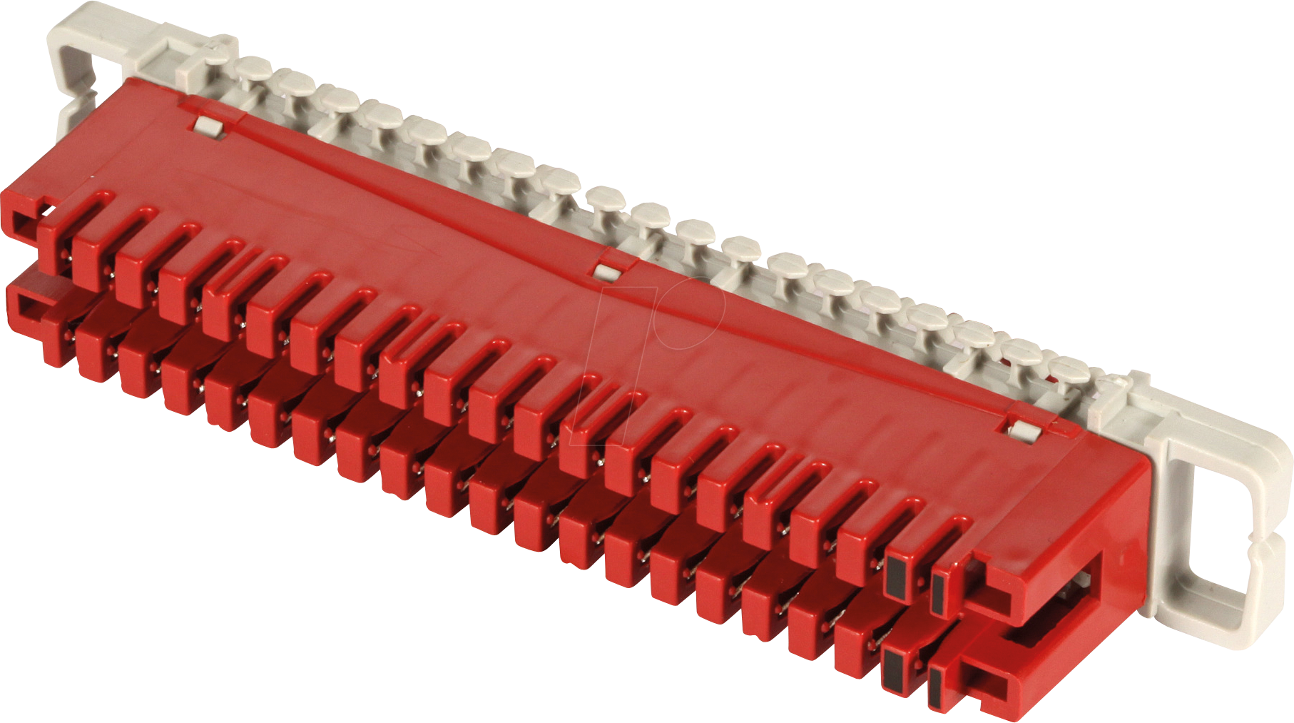 4049759066598 - Efb Elektronik - efb Erdungsleiste 38DA rt 96mm 460071 - rot