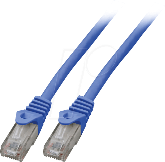 4049759080846 - EFB K8104BL2 - Cat6 U UTP Patchkabel CCA 2 m blau