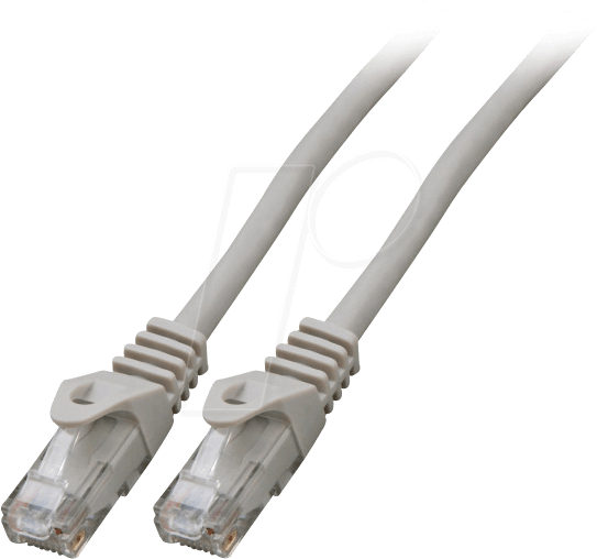4049759081003 - EFB-Elektronik patch cable - 1 m - grey - Grau - 1 meter