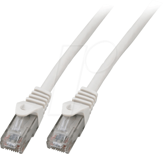 4049759081195 - EFB K8104WS10 - Cat6 U UTP Patchkabel CCA 10 m weiß