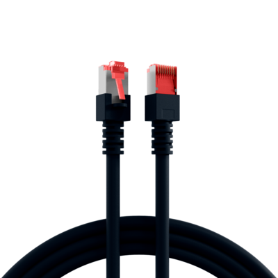 4049759095543 - EFB-Elektronik ECOLAN patch cable - 15 cm - black - Schwarz - 01 meter