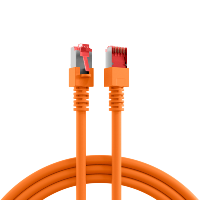 4049759095550 - EFB-Elektronik ECOLAN patch cable - 15 cm - orange - Orange - 01 meter