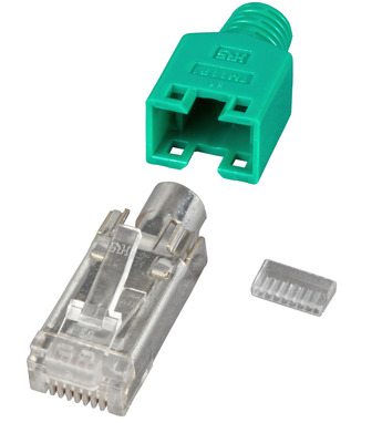 4049759116170 - RJ45-Hirose Stecker STP TM11 grün 50 -- Stück 3 Elemente Cat5e