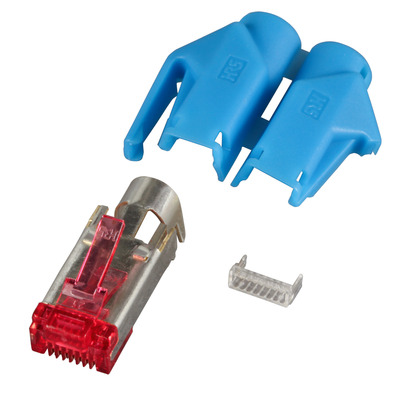 4049759116415 - RJ45-Hirose Stecker STP TM21 blau 1 -- Stück 3 Elemente Cat6