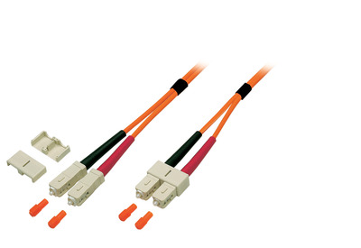 4049759145255 - Duplex Patchkabel SC-SC OM2 -- 25m LSZH 3mm orange
