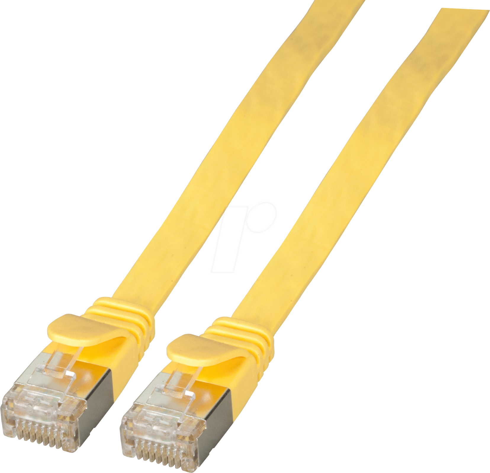 4049759150471 - Unbekannt - efb RJ45 Flachpatchkabel u ftp Cat6A pvc 05m gelb