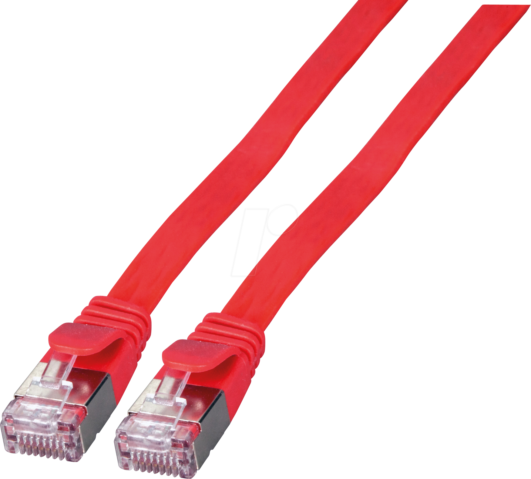 4049759150747 - EFB K5545RT05 - Cat6a Flachpatchkabel U FTP 05m rot