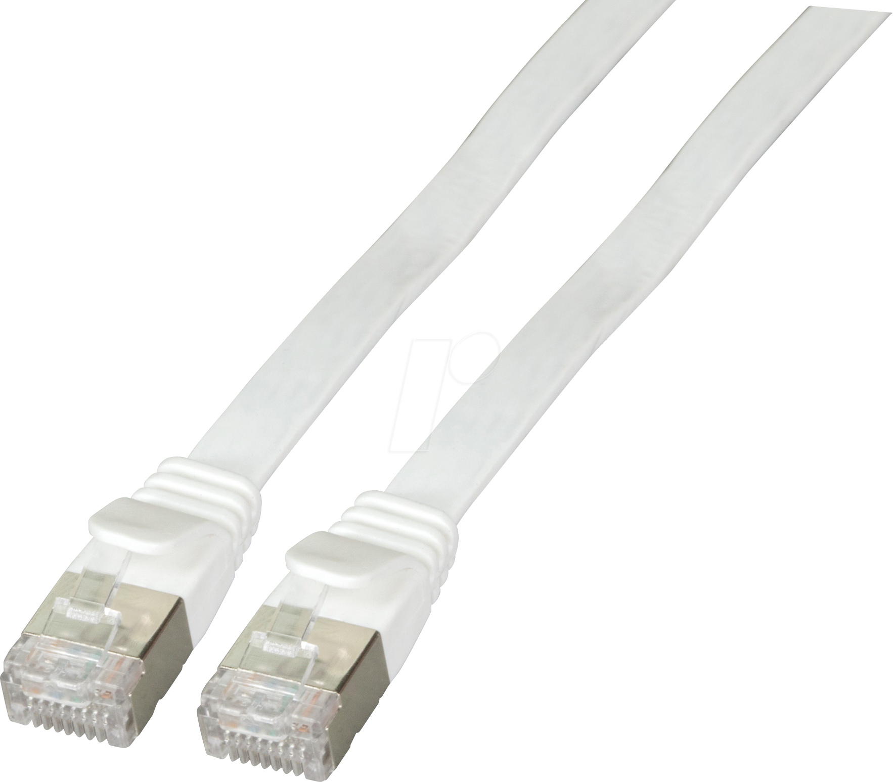 4049759150921 - EFB Flachkabel U FTP Cat6A RJ45 weiss 05m K5545WS05 K5545WS05