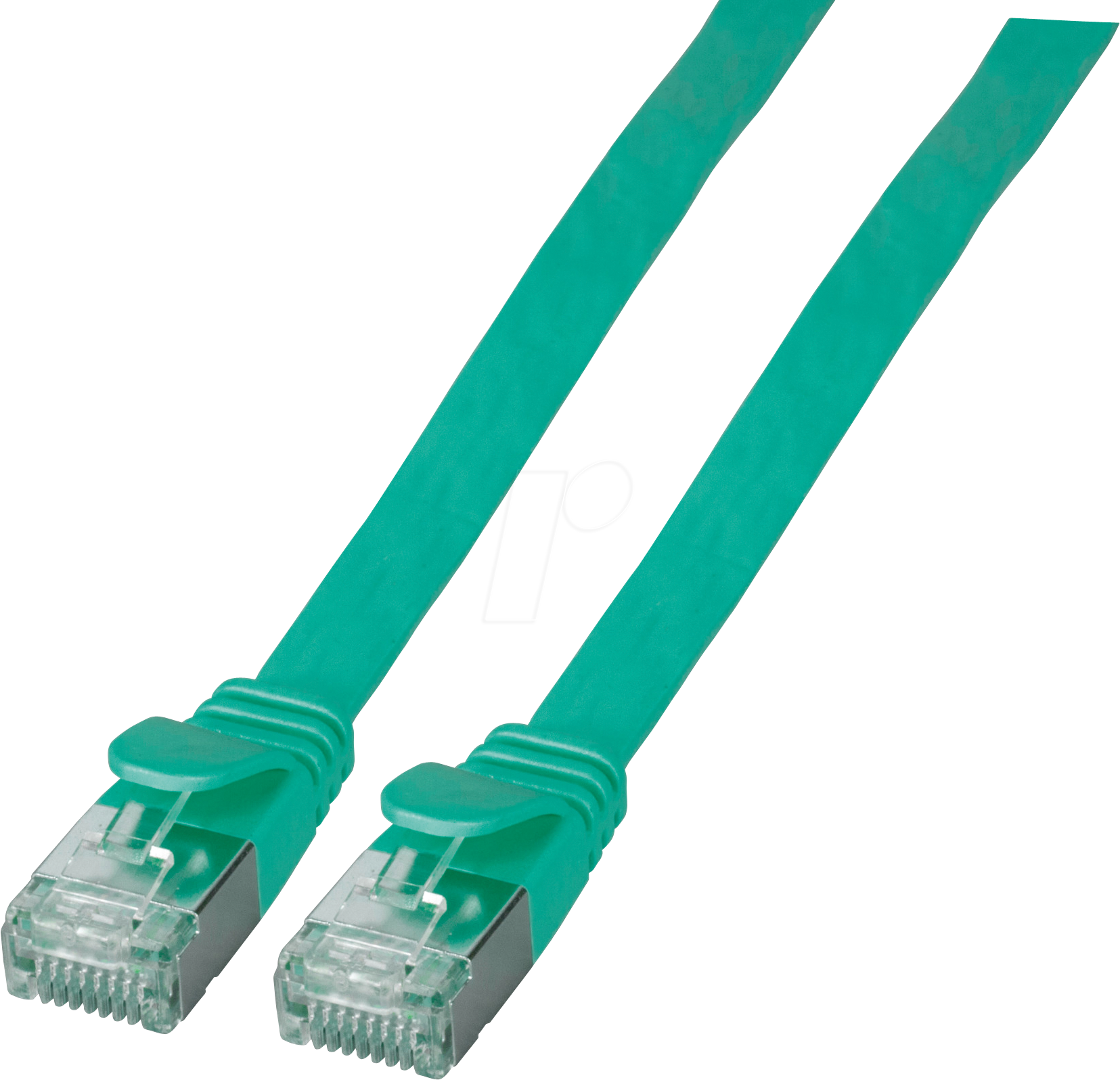 4049759154349 - EFB K5545GN025 - Cat6a Flachpatchkabel U FTP 025m grün