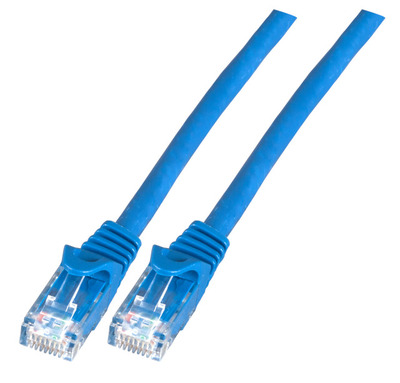 4049759157067 - RJ45 Patchkabel Cat6 U UTP LSZH -- CCA blau 4m