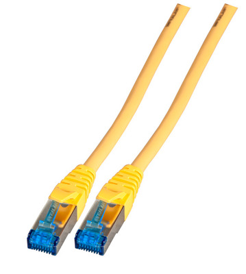 4049759168407 - RJ45 Patchkabel S FTP Cat6A -- TPE superflex 015m gelb