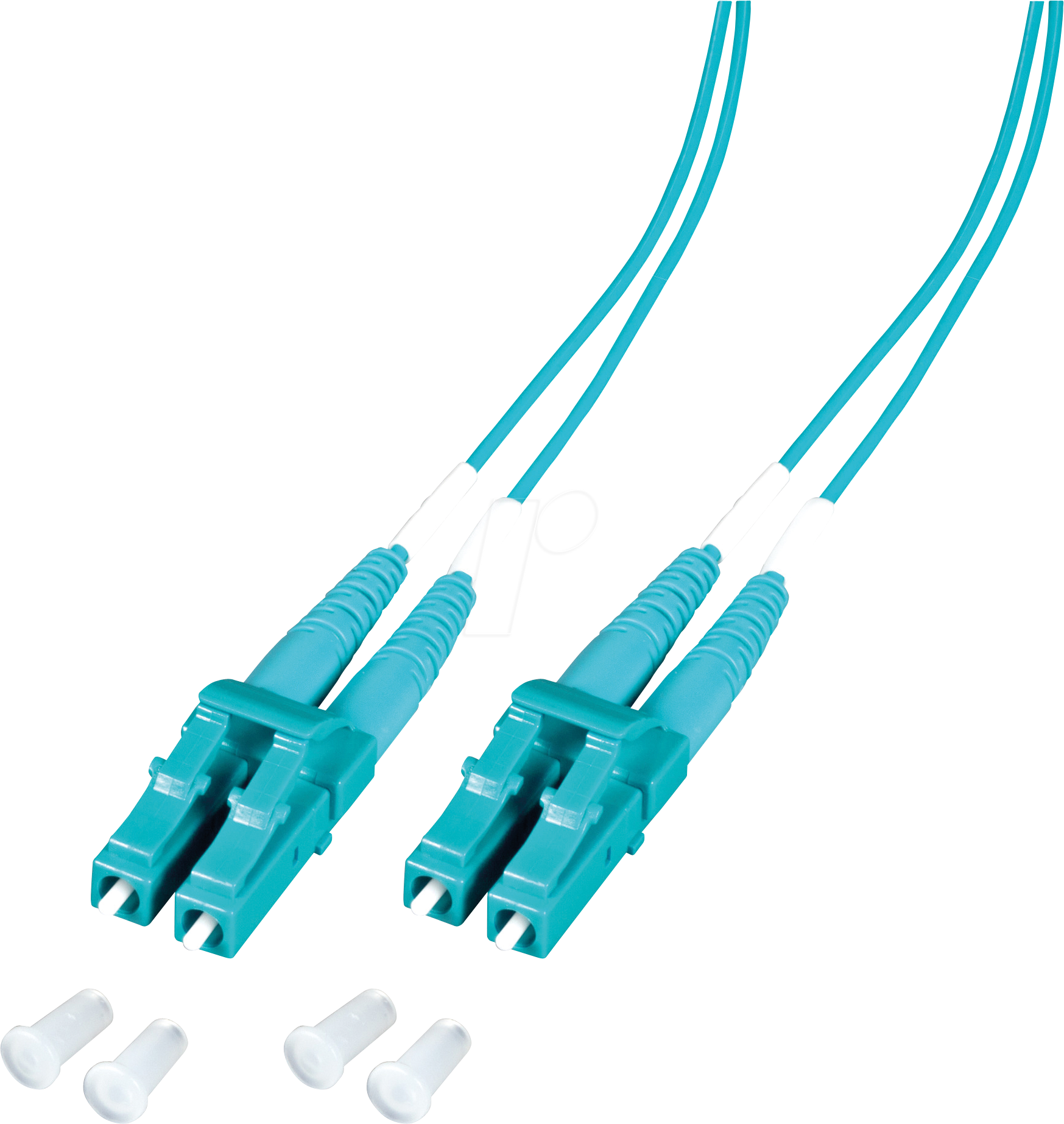 4049759169237 - EFB O031210-12 - Duplex Jumper LC-LC 50 125µ OM3 aqua 10m