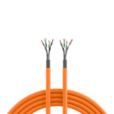 4049759180775 - INFRALAN© Cat7 1000 AWG23 S FTP 4P CPR -- Eca orange