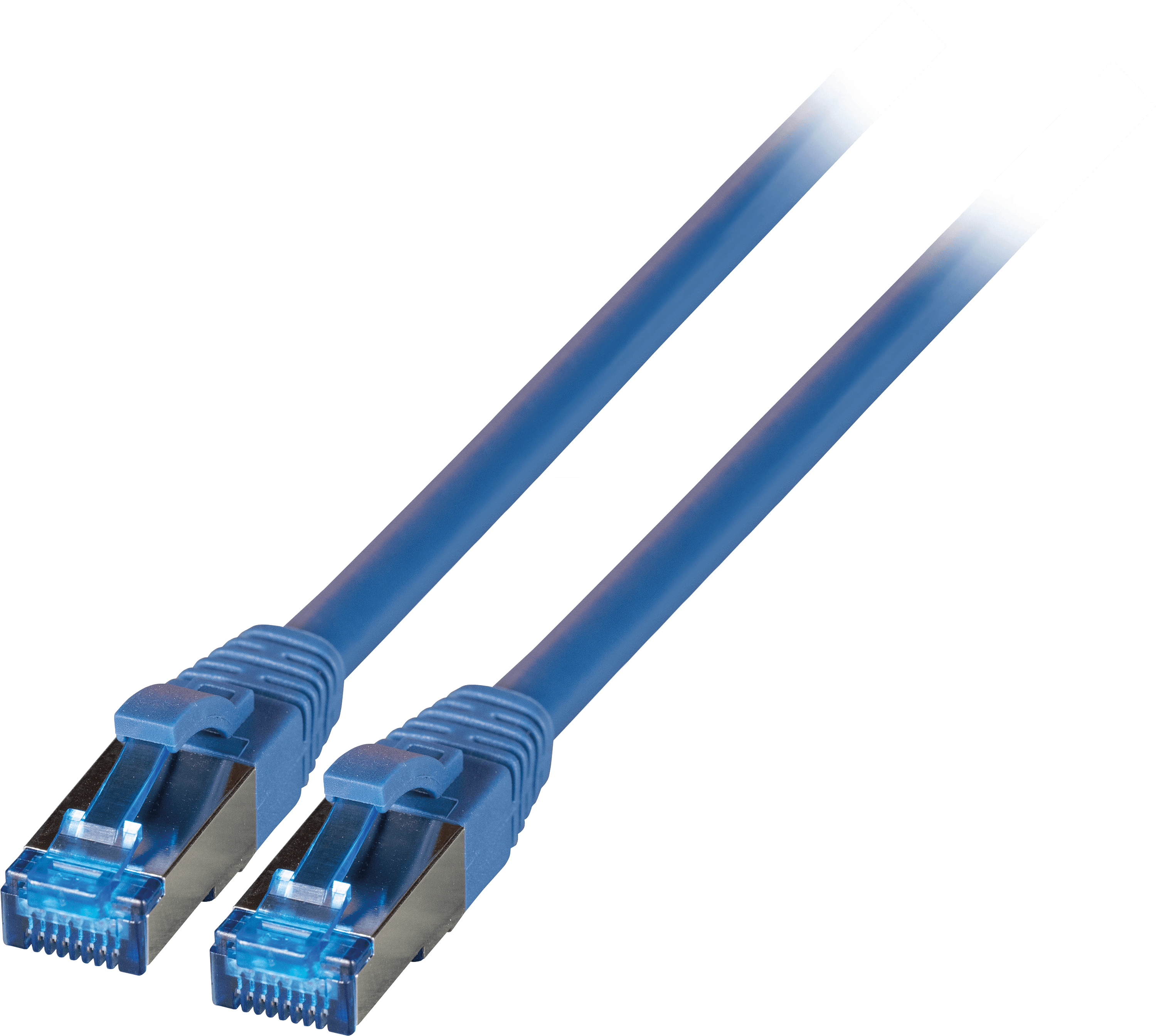 4049759186906 - EFB K5525FBL15 - Cat6A S FTP Patchkabel Super Flex 15 m blau