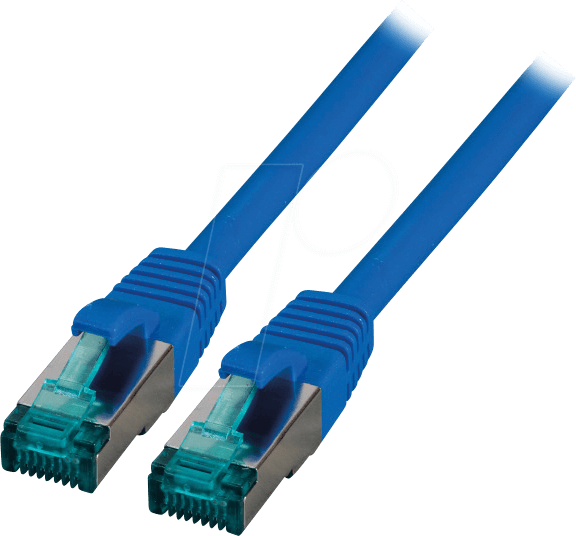 4049759224974 - EFB MK600105BL - RJ45 Patchkabel Cat6a S FTP LSZH blau 05m