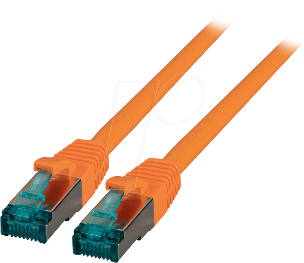 4049759226565 - EFB MK6001015O - RJ45 Patchkabel Cat6a S FTP LSZH orange 015 m