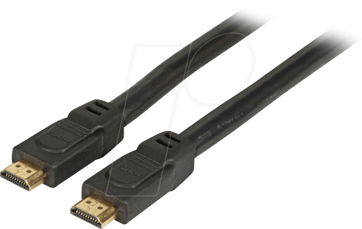 4049759227470 - HighSpeed HDMI Kabel with Ethernet -- 4K60HzA-A St-St 2m schwarz