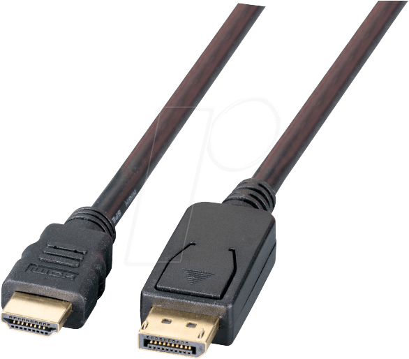 4049759228194 - EFB K5561HQSW3 - DP auf HDMI  A Stecker 4K@60Hz 3 m schwarz