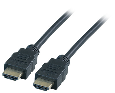 4049759231330 - HighSpeed HDMI Kabel mit Ethernet -- 4K30Hz A-A St-St 05m schwarz
