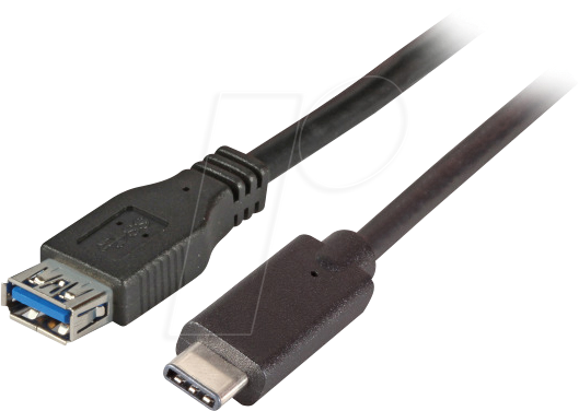 4049759231354 - EFB-Elektronik - USB Typ-C-Adapter - USB-C zu USB Typ A - 20 cm