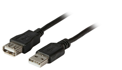 4049759246297 - USB20 Verlängerungskabel A-ASt-Bu 18m -- grau Classic