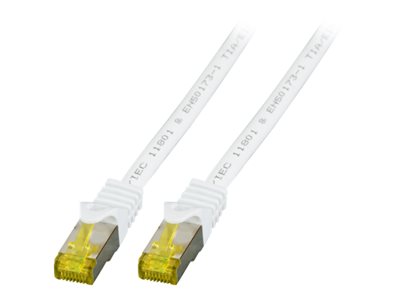 4049759248017 - EFB-Elektronik patch cable - 15 cm - white - Weiß - 01 meter