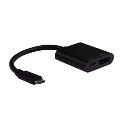 4049759268961 - Typ-C Adapter auf DisplayPort mit Typ-C PD Port -- 4K60Hz schwarz