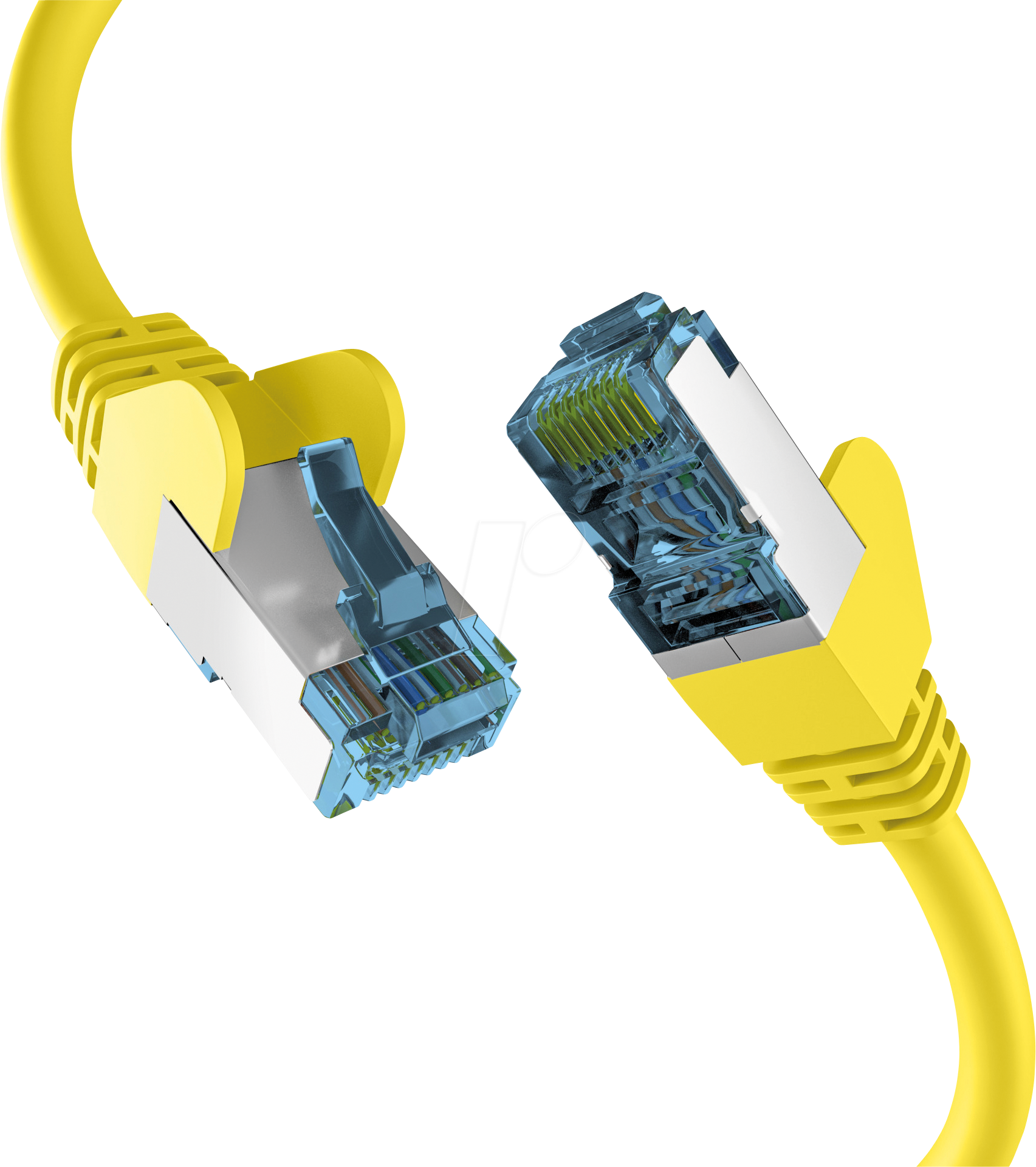 4049759290269 - EFB EC020200178 - Patchkabel Cat7 Rohkabel S FTP PiMF 050 m gelb