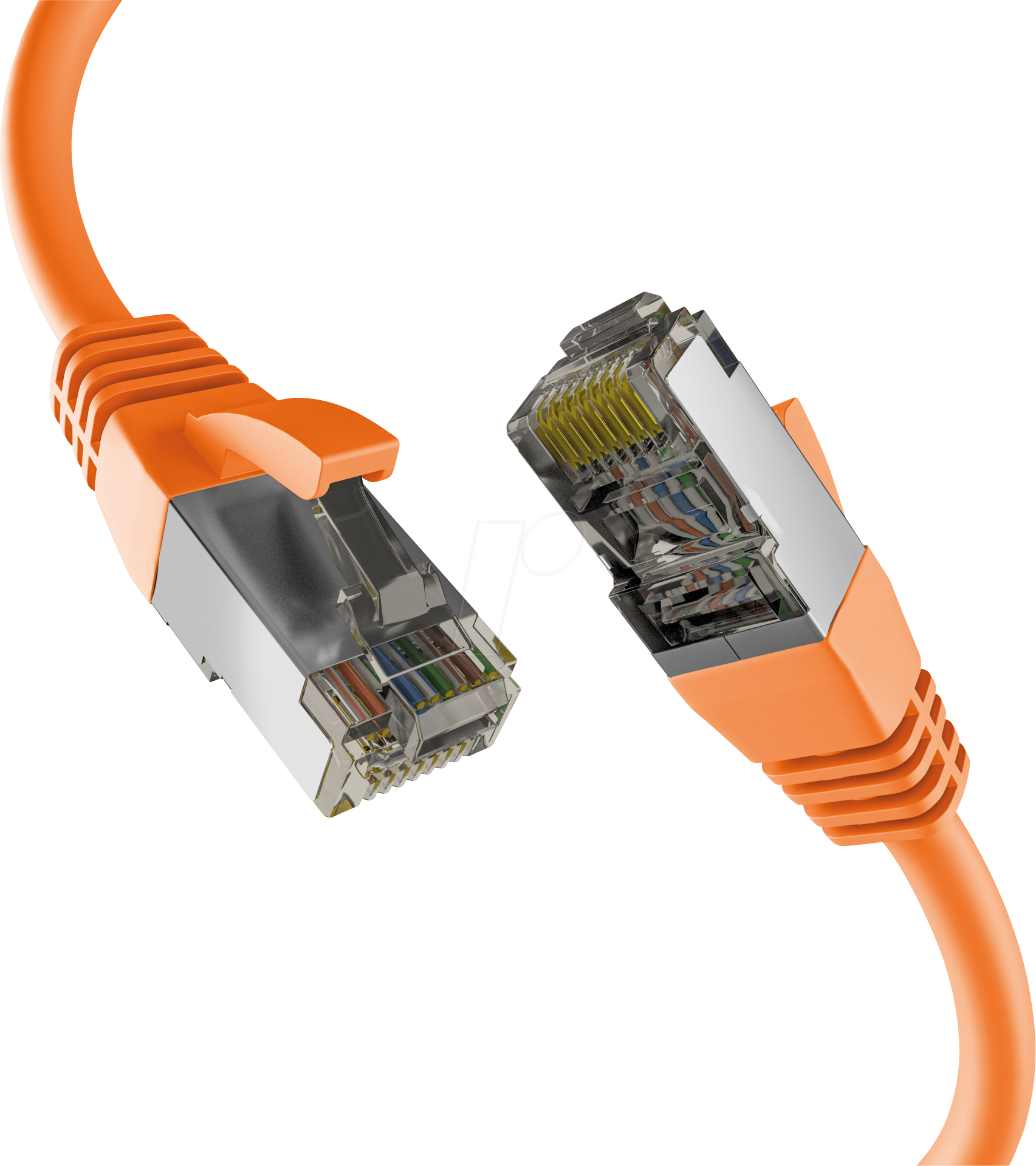 4049759291259 - EFB EC020200277 - Patchkabel Cat81 S FTP PiMF 2000 MHz 025 m orange