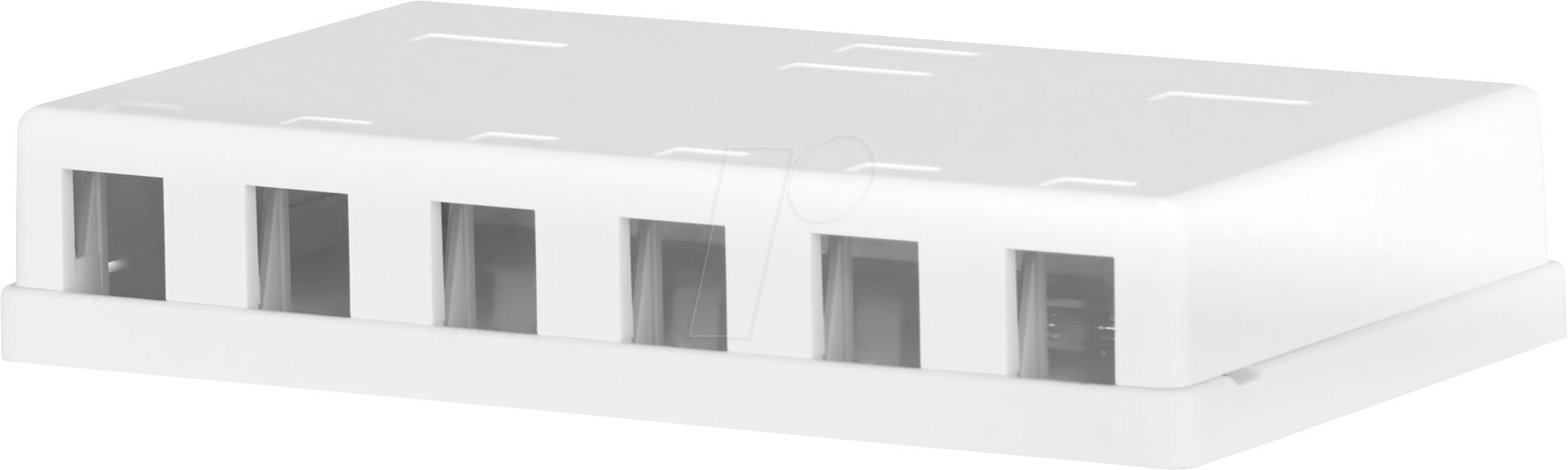 4049759292638 - EFB EC020400006 - Keystone Anschlussbox 6-Port Aufputz ohne Modul