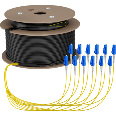 4049759306373 - Trunkkabel U-DQ(ZN)BH OS2 12E (1x12) LC-LC -- 100m Dca LSZH G657A1