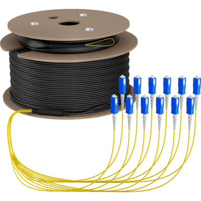 4049759306571 - Trunkkabel U-DQ(ZN)BH OS2 12E (1x12) SC-SC -- 100m Dca LSZH G657A1