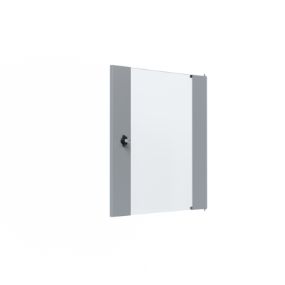 4049759323172 - Glastür für X-Rack Wandgehäuse -- 15HE grau RAL7035 3 3