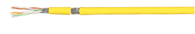 4049759328429 - Patchkabel Cat7 PiMF UC900MHz FLEX SS26 4P -- Dca gelb 4049759328429 - Patchkabel Cat7 PiMF UC900MHz FLEX SS26 4P -- Dca gelb