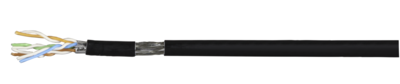 4049759328450 - Patchkabel Cat7 PiMF UC900MHz FLEX SS26 4P  -- Dca schwarz