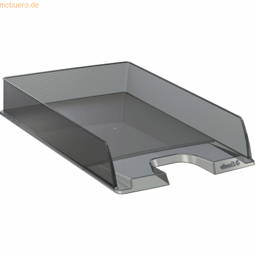 4049793015330 - Europost - letter tray - for A4 - capacity 370 sheets - transparent charcoal