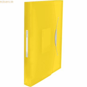 4049793028422 - Vivida - document wallet - for A4 - capacity 300 sheets - tabbed - vivid yellow