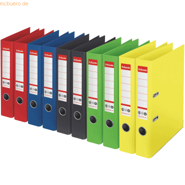 4049793069289 - 10 x Ordner No1 klimaneutral Papier A4 50mm sortiert 4049793069289 - 10 x Ordner No1 klimaneutral Papier A4 50mm sortiert