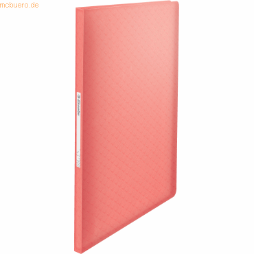 4049793075617 - 4 x Sichtbuch ColourBreeze A4 PP 60 Hüllen koralle
