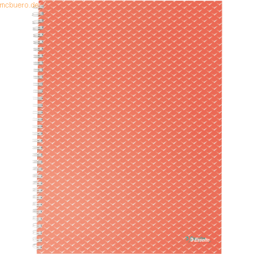 4049793076065 - ColourBreeze A4 Collegeblock liniert Spiralbindung Koralle 4049793076065 - ColourBreeze A4 Collegeblock liniert Spiralbindung Koralle