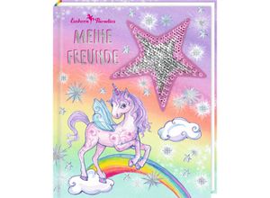 4050003720487 - Freundebuch – Einhorn Paradies – Meine Freunde mit Wendepailletten-Patch