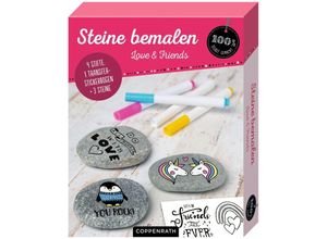 4050003726397 - Mal-Set STEINE BEMALEN – LOVE & FRIENDS 8-teilig