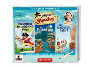 4050003951133 - Käpt
 Sharky (Bilderbücher)   Käpt
 Sharky - Die große Piratenbox (3 CDs)Audio-CD - Jutta Langreuter Jeremy Langreuter (Hörbuch)